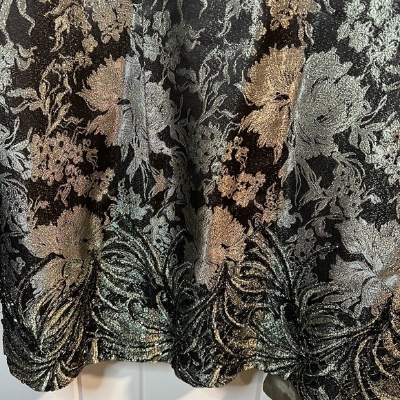 Carmen Marc Valvo Women Formal Top Jacket w gold design - Picture 11 of 15